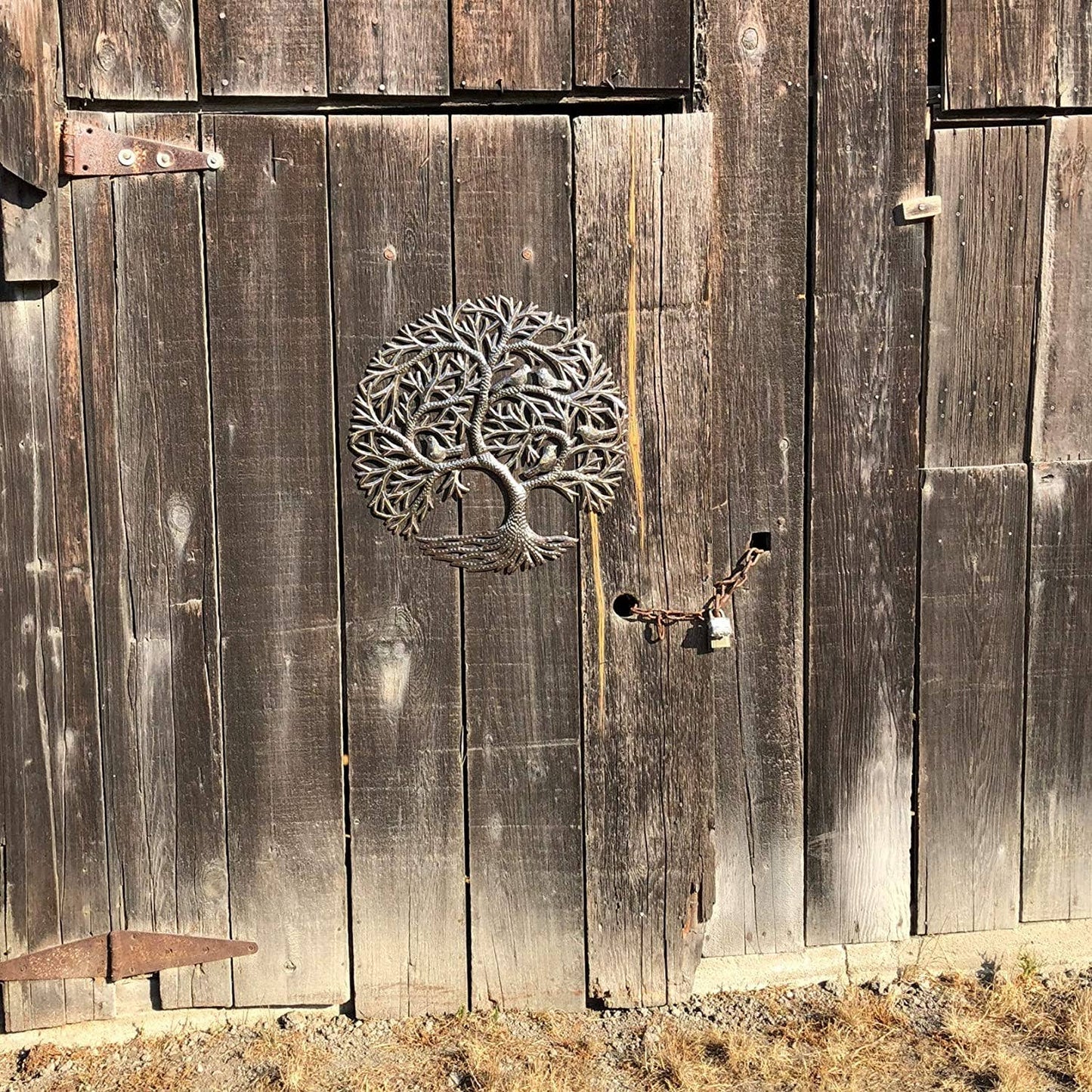 Haitian Tree of Life Wall Decor, Global Art, Haiti 23"