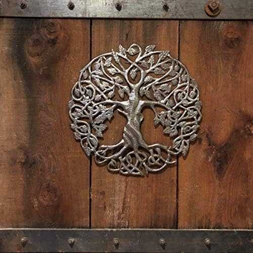 Celtic Knot Symbol, Tree of life Wall Hanging Art 11"