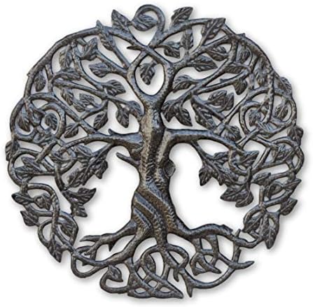 Celtic Knot Symbol, Tree of life Wall Hanging Art 11"