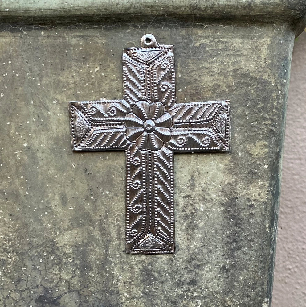 3.5" x 2 3/4" Milagro Crosses, Set 3, Religious Décor 