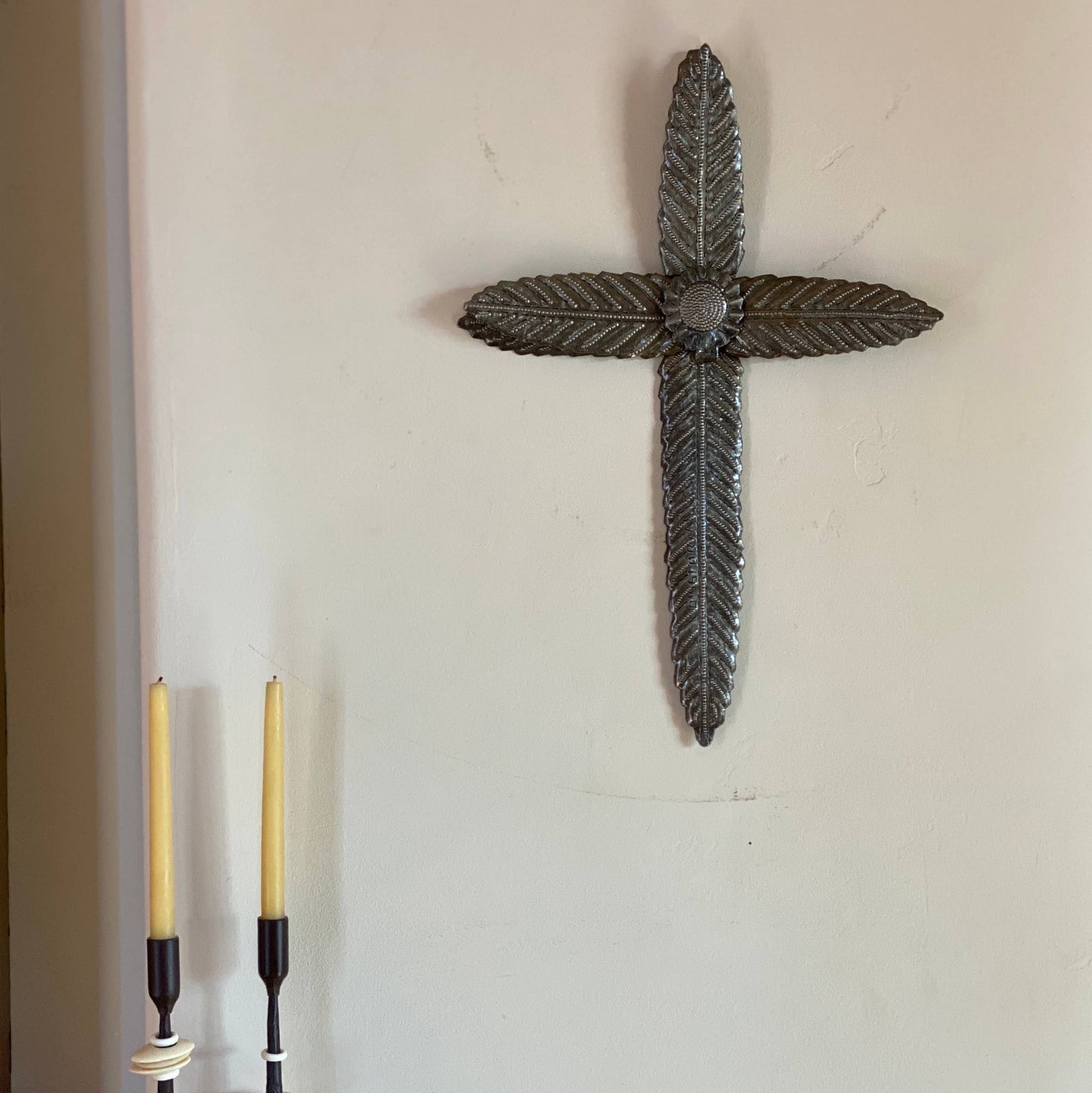 8" x 13" Wall Cross, Religious Collection Gifts, Handmade