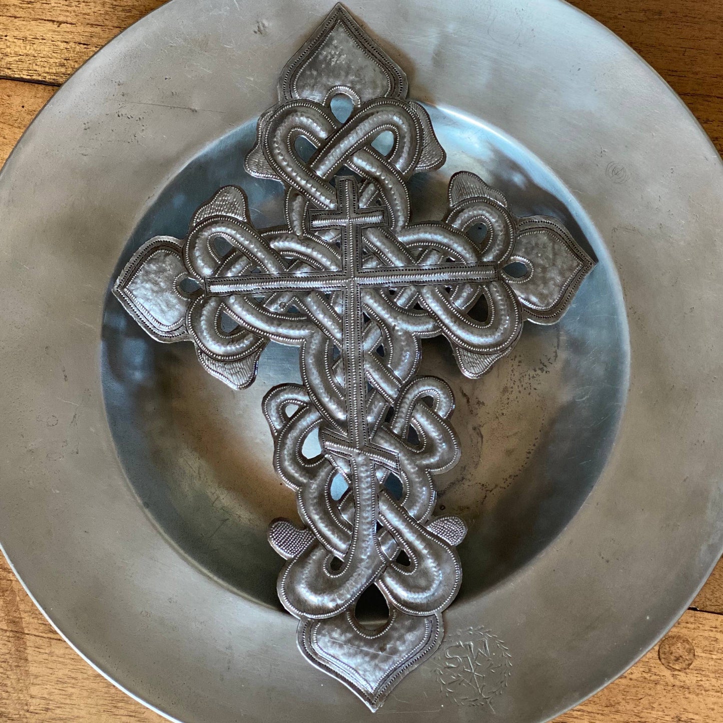 10" x 15" Celtic Cross, Symbolic Cross, Religious Handmade